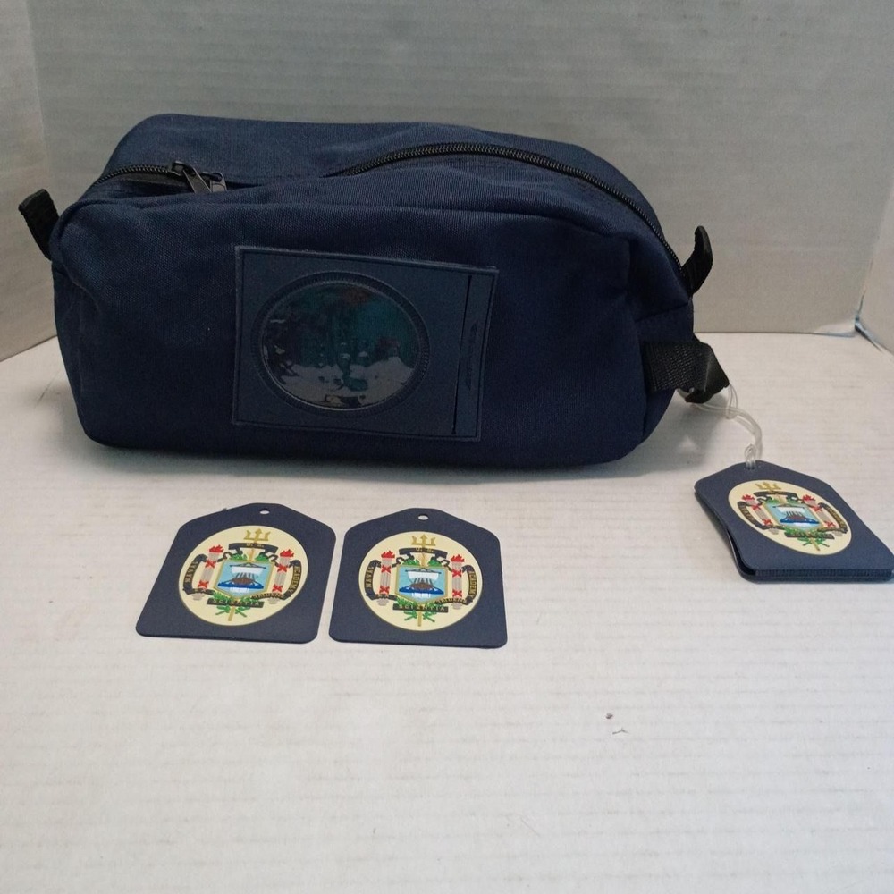 Trident Annapolis / US Naval Academy Collection Travel Toiletries Bag with Tags